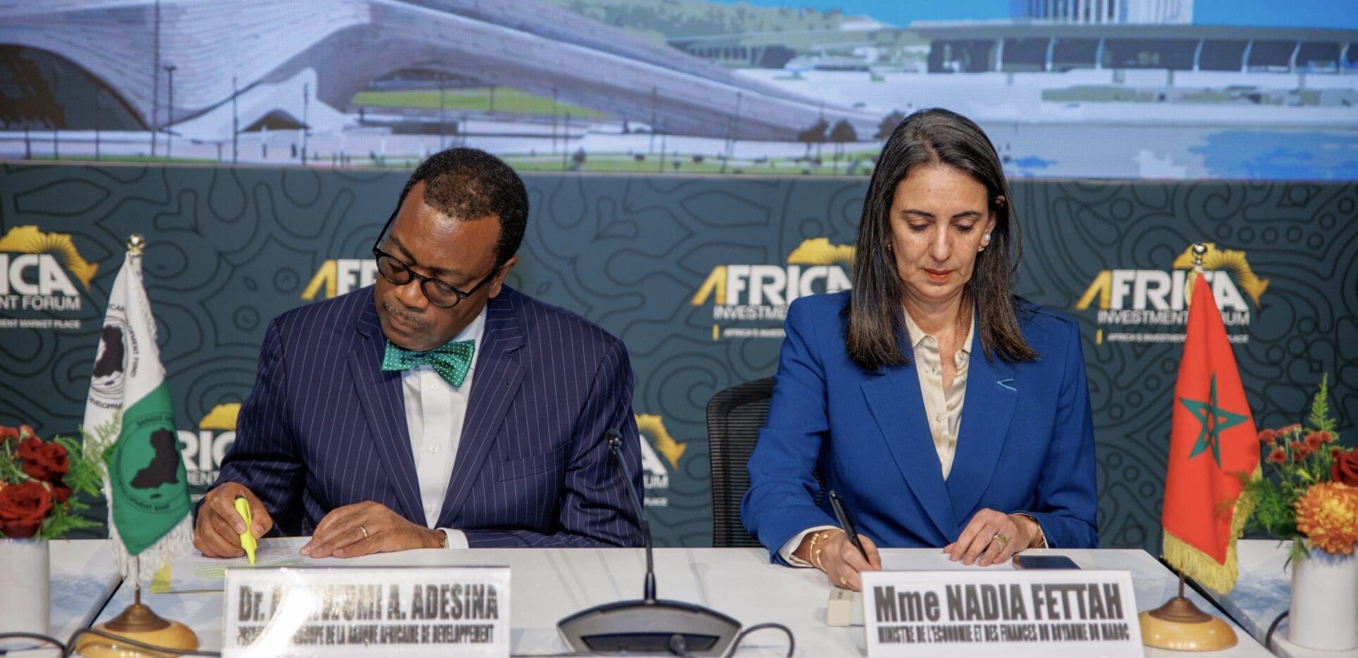 Africa Investment Forum |Gouvernance, eau potable …, le Maroc et la BAD signent trois accords d’environ 350 millions d’euros Africa Investment Forum