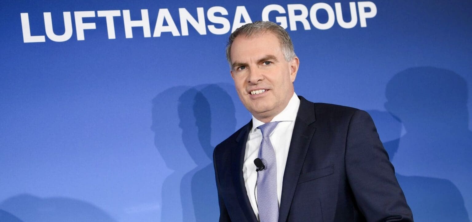  Carsten Spohr, PDG du Groupe Lufthansa