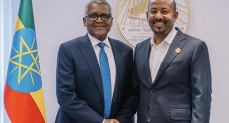 Le 15 février 2025, lors d'une conférence de presse à Addis-Abeba, Aliko Dangote a révélé que la cimenterie de son groupe en Éthiopie, située à Mugher, allait passer d’une capacité de 2,5 millions de tonnes à 5 millions de tonnes de ciment par an. Cette extension est prévue pour être opérationnelle dans les 30 prochains mois. Le Président et fondateur de Dangote Group a souligné l’importance de l’environnement d’investissement favorable en Éthiopie, ce qui facilite l’expansion du groupe dans la région.