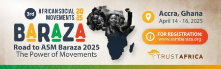 Ghana |Le Baraza 2025 des mouvements sociaux africains se tiendra du 14 au 16 avril à Accra sous le thème «Le pouvoir des mouvements» Organisée par TrustAfrica en partenariat avec le Centre ghanéen pour le développement démocratique (CDD-Ghana), cette édition du Baraza se tient à un moment où le continent est confronté à des défis complexes tels que les tensions géopolitiques, les inégalités, la marginalisation croissante, la polarisation sociale et l’aggravation des crises environnementales.