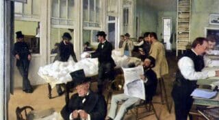 L'importance de la fabrication et du commerce des toiles en Bretagne de la fin du 18e siècle au début du 19e conduit Rennes à dédier un bâtiment à ce commerce. En 1823, le maire Louis de Lorgeril décide donc de faire construire une "halle aux toiles, fils et filasses" au centre de la ville.