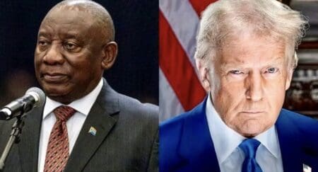 Le Président sud-africain, arrivé dès lundi à Washington mais qui est resté discret, a dit souhaiter remettre sur les rails la relation avec les Etats-Unis, alors que le Président américain affirme, sans preuves tangibles, que les blancs sont victimes d'un "génocide" en Afrique du Sud, le pays de l'ancien régime de l'apartheid.