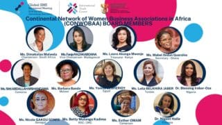 Johannesburg | Stimulation du commerce intra-africain : les femmes d’affaires africaines crée leur Association Le Réseau continental des associations de femmes d'affaires en Afrique (CONWOBAA), qui vise à promouvoir le commerce intra-africain, a été officiellement dévoilé lors de la première réunion ministérielle mondiale sur les PME qui s'est tenue à Johannesburg, en Afrique du Sud, la semaine dernière.