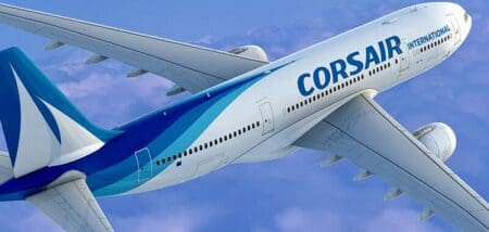 Corsair est une compagnie aérienne française régulière spécialisée dans le long-courrier. Elle dessert les Antilles (Guadeloupe, Martinique, Saint-Barthélemy), l’océan Indien (La Réunion, Mayotte, île Maurice, Madagascar) et l’Afrique de l’Ouest (Côte d’Ivoire, Bénin, Mali), au départ de Paris-Orly et de plusieurs villes de province (Lyon, Marseille, Bordeaux, Nantes).
