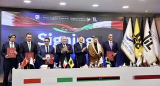 L'accord a été signé en présence du Premier ministre libyen Abdelhamid Dbeibah, de son homologue qatari Mohammed ben Abderrahmane Al-Thani et du vice-Premier ministre italien Antonio Tajani.