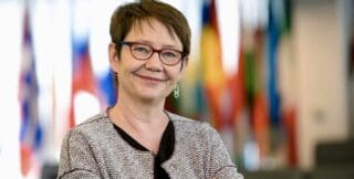 Le Présidente de la Banque européenne pour la reconstruction et le développement (BERD), Odile Renaud-Basso, se rendra cette semaine au Nigeria, ce qui constitue sa première visite dans un pays d’Afrique subsaharienne depuis la décision historique des actionnaires de la Banque d’étendre son champ d’action géographique à cette région.