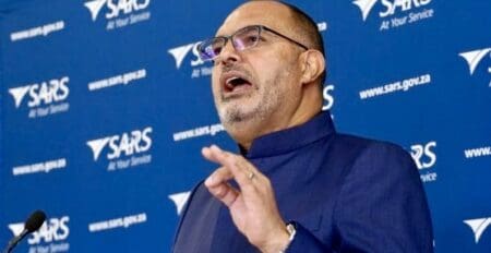 Afrique du Sud | Budget : les recettes fiscales explosent le compteur Au total, les recettes ont progressé de 8,4 % sur un an, soit 155 milliards de rands supplémentaires par rapport à l’exercice précédent marquant une croissance deux fois plus rapide que celle du produit intérieur brut (PIB), estimée à 4 %. «Cela correspond à un ratio recettes fiscales/PIB de 25,9 % et à un coefficient d’élasticité de 1,73 », a précisé le Commissaire de South African Revenue Service.